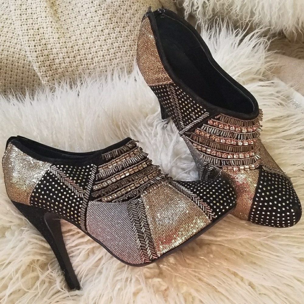 Y2K Colin Stuart "VS"Catolog original collection bedazzled pumps - Picture 4 of 6